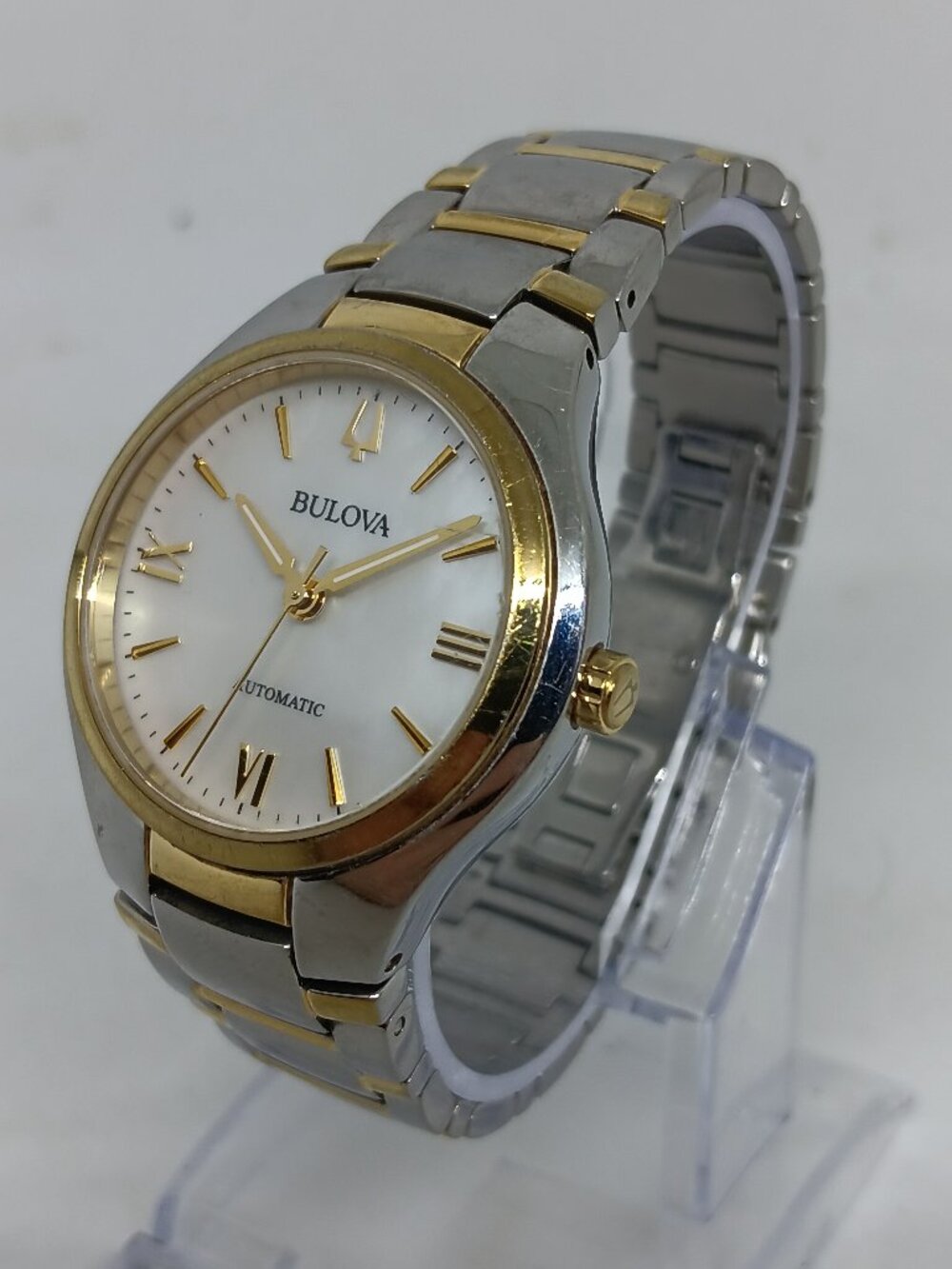 Bulova Classic 98L297 Women's 34mm Two Tone S/Steel 21 Jewel Automatic Watch